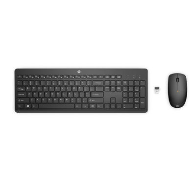 HP 235 Computerzubehör Drahtlose Tastatur und Maus Combo 2.4Ghz Betriebsstil