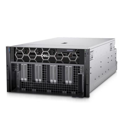 Dell PowerEdge XE9680 Server 2 Xeon 6430 CPUs 1024 GB RAM 480 GB SSD und 5 3,2 TB SSDs