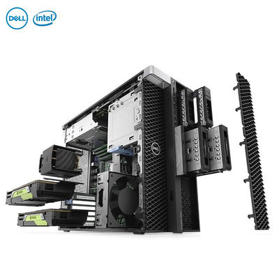 Kundenspezifische Dell T5820 Tower Workstations mit W2102-Prozessor und 8 GB RDIMM-Speicher