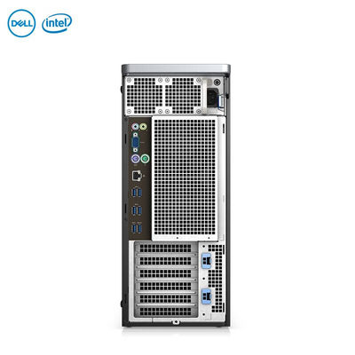 Kundenspezifische Dell T5820 Tower Workstations mit W2102-Prozessor und 8 GB RDIMM-Speicher