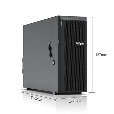Intel Xeon 4210R Prozessor ThinkSystem ST550 4U Tower Server mit fortschrittlicher Technologie