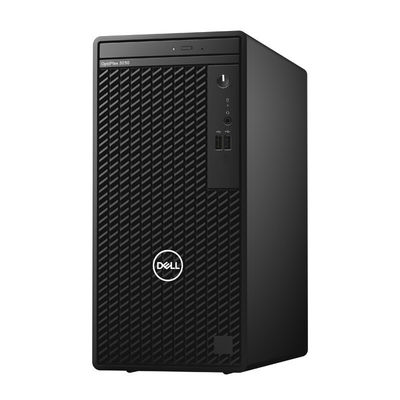 22" Bildschirmgröße Dell OptiPlex 3090mt I3-10105 Prozessor Turm Kleiner Desktop Privatform