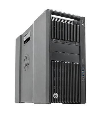 HP Z840 Arbeitsstation Neugestaltet Dual E5-2643 V3 Prozessoren 16G DDR4 256G SSD Verwendet 95%