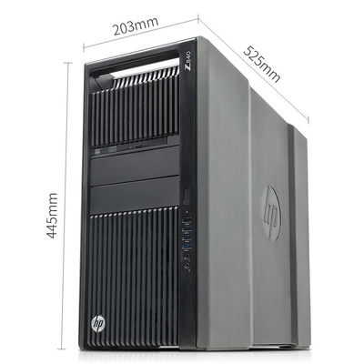 HP Z840 Arbeitsstation Neugestaltet Dual E5-2643 V3 Prozessoren 16G DDR4 256G SSD Verwendet 95%