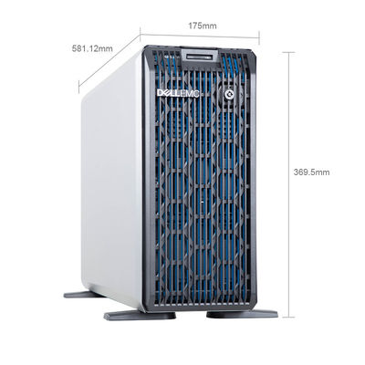 Dell PowerEdge T350 Intel Xeon E-2336 4.5U Tower Server mit RAID-Unterstützung H345/H755