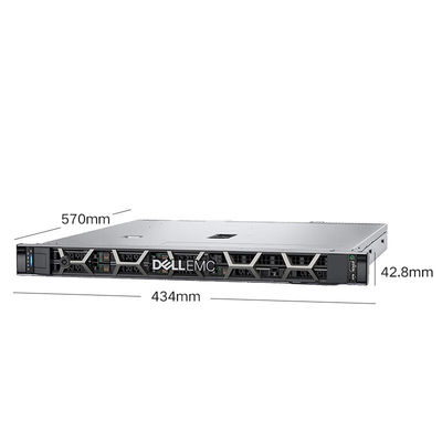 Xeon E-2314 2.8GHz 8GB ECC 3200MHz DVD 600W Dell PowerEdge R350 Rack Server Komponenten