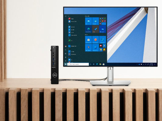 Mini-PC Dell Optiplex 3080MFF i5-10500T 16 GB 512 GB SSD WiFi BT Win10 Desktop-Computer