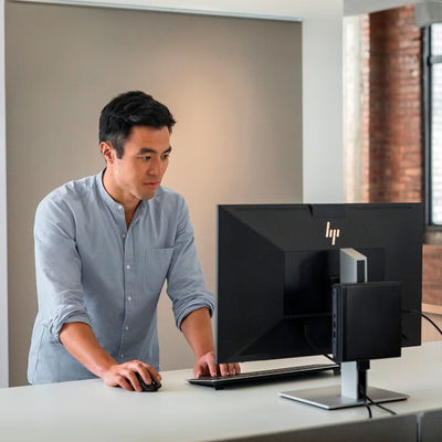 HP ProDesk 400 G9 i3-13100T 8 GB 256 GB M.2 SFF Tower Desktop PC mit UHD 710 Grafikkarte