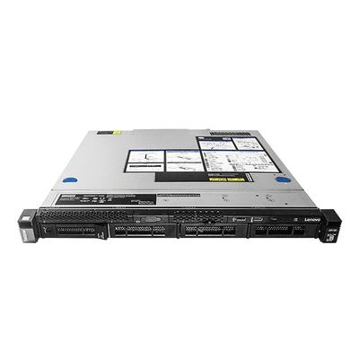 Vorrat Lenovo ThinkSystem SR258 Server Xeon E-2124 8GB DDR4 RAM 1TB 300W 1U Server PC Rack Server