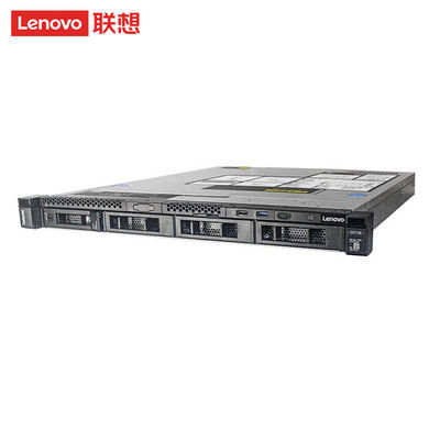 Vorrat Lenovo ThinkSystem SR258 Server Xeon E-2124 8GB DDR4 RAM 1TB 300W 1U Server PC Rack Server