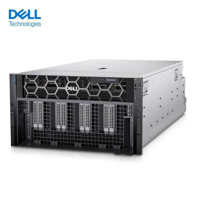 Dell PowerEdge XE9680 Server 2 Xeon 6430 CPUs 1024 GB RAM 480 GB SSD und 5 3,2 TB SSDs