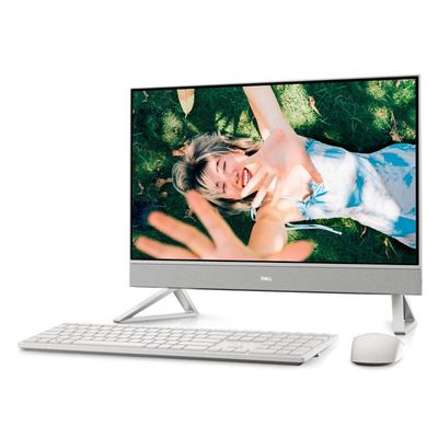 Dell Inspiron IN5415 23,8&quot; AMD Ryzen R3-5425U 8GB 256GB SSD Weiß All-in-One Computer