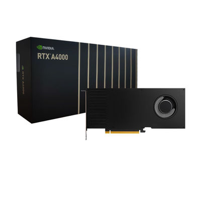 RTX A4000 16GB GPU Computerteile Videokarte für PC Server Formenfaktor 4,4&quot; H x 9,5&quot; L